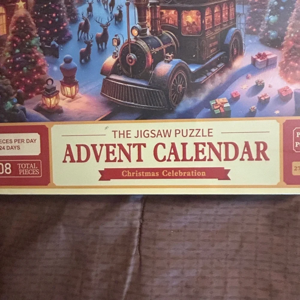 Advent Calendar Christmas Jigsaw Puzzle